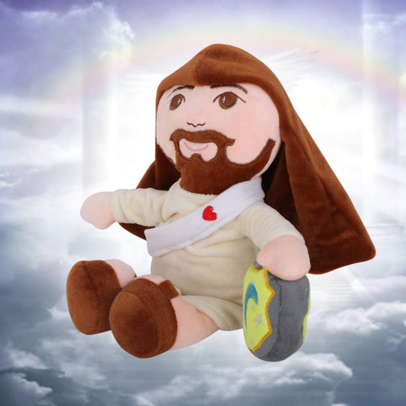 38cm Boneka Yesus Mainan Mewah Boneka Lembut Christ Agamis Agama Hadiah Kristen