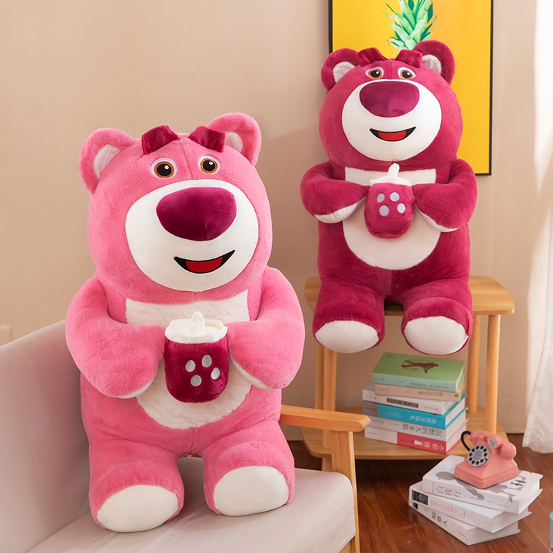 Bantal Strawberry Bear Manis Dan Imut Untuk Semua Usia