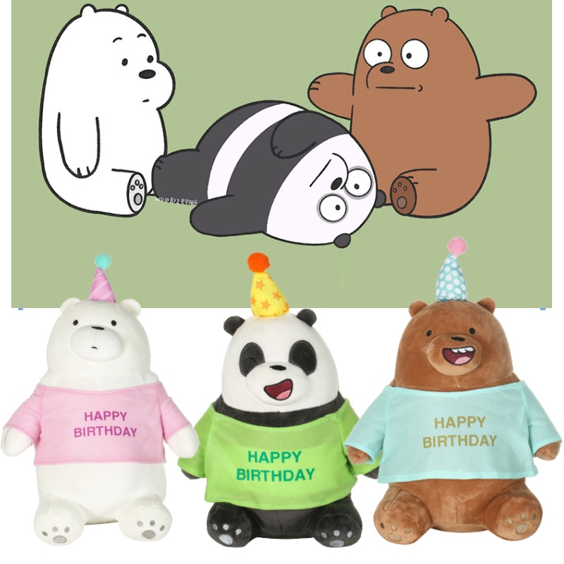 Boneka Beruang Polar Happy Birthday Fun And Festive Untuk Anak Dan Dewasa