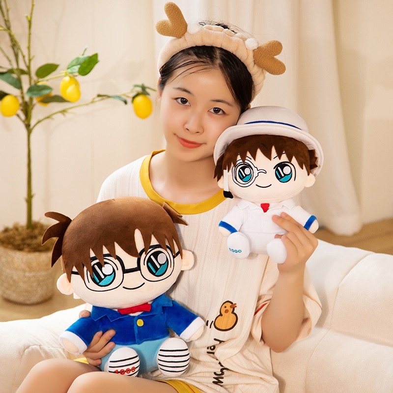 35 cm Detektif Conan Kidd Mainan Mewah Boneka Lembut Peluk Boneka Bantal Anak Hadiah Ulang Tahun