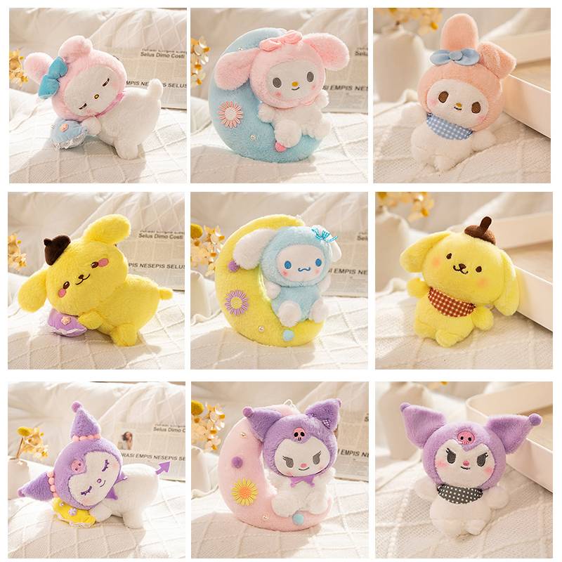 Adorable Sanrio Pudding Dog Plushie Tersedia Banyak Warna