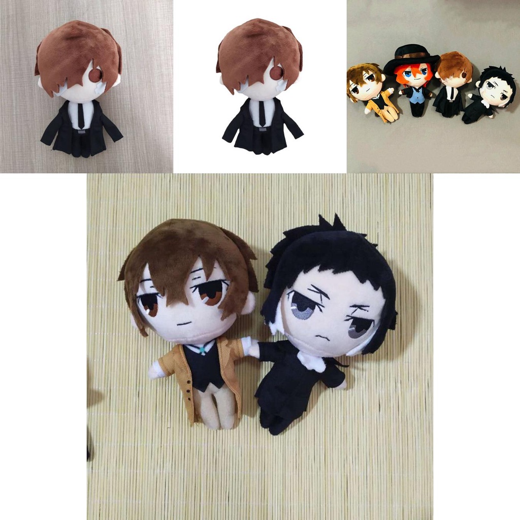 Bungo Stray Dogs Ryunosuke Akutagawa Boneka Boneka Desain Lucu Dan Berbulu