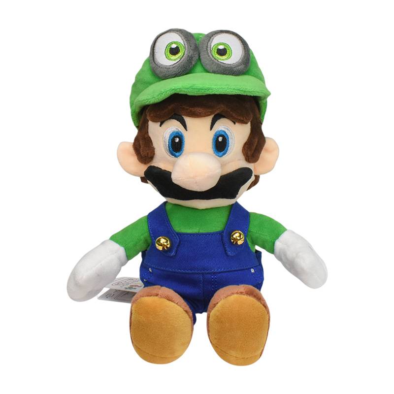 21 cm Game Super Mario Hijau Luigi Duduk Mainan Mewah Boneka Boneka Anak Kids Hadiah Decor