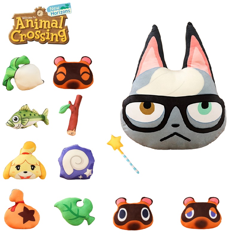 Bantal Mainan Plush Animal Crossing Untuk Anak Dan Dewasa Yang Hangat Dan Empuk