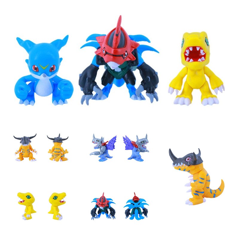 Of Set6 Figure Monster Digital Untuk Fans Kolektor Dan