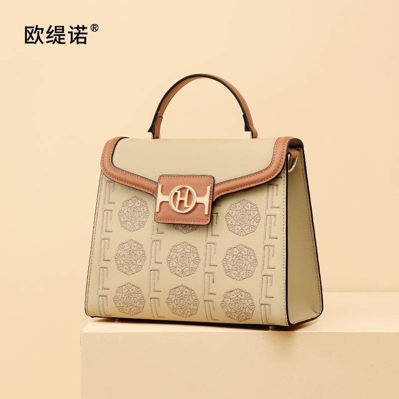 Tas Jinjing Bag Wanita Kulit asli Bag Wanita Brand Luxury Baru Tangan Wanita dengan Gaya Nasional, A