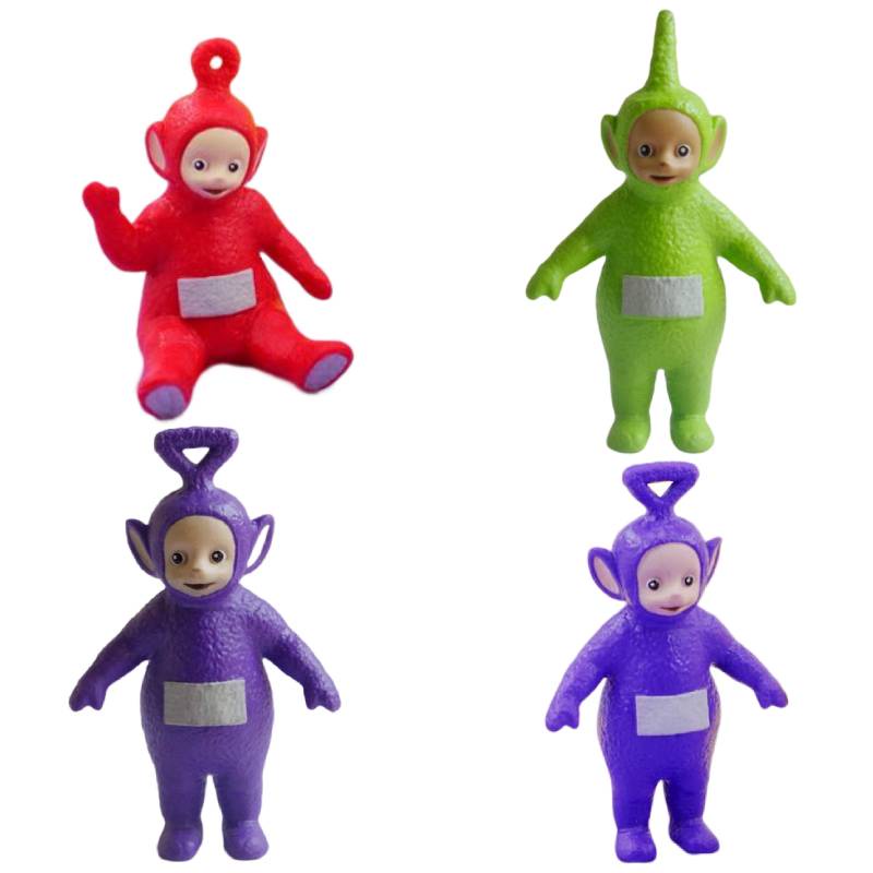 Figure Teletubbies Lucu Dan Warna Warni Bagus Untuk Pajangan Atau Main