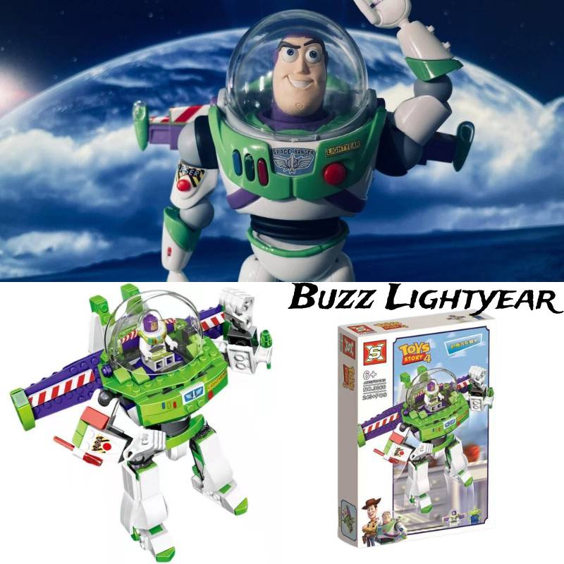 Set Konstruksi Toy Story Engaging Buzz Lightyear, 38256cm