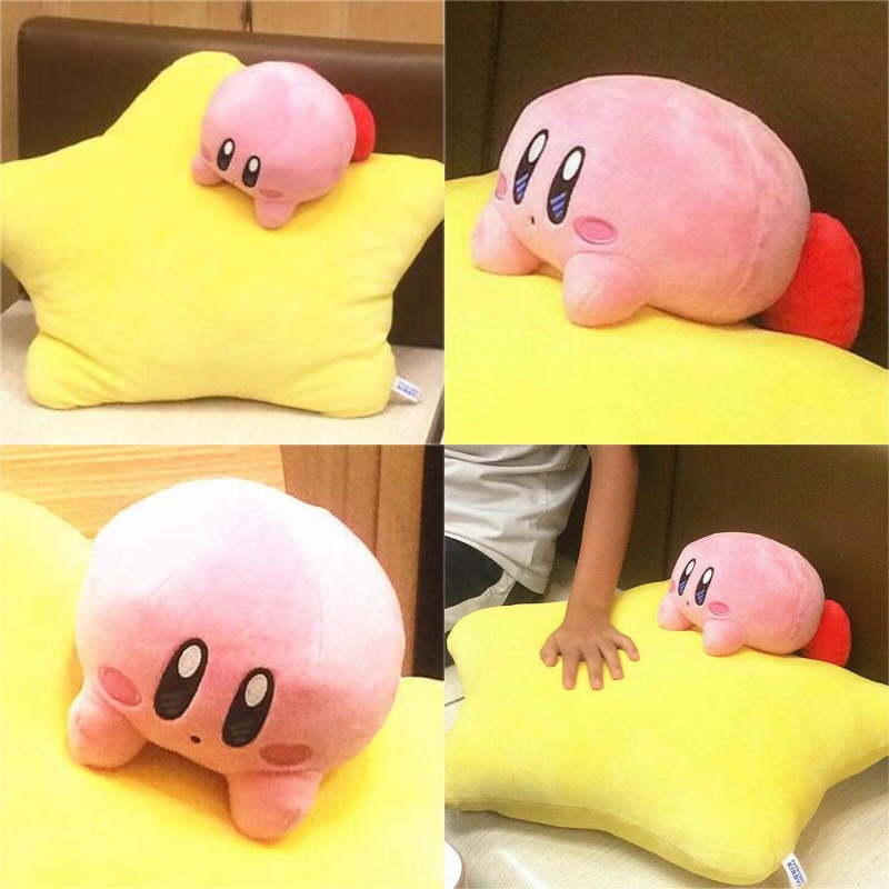 Boneka Plush Kirby Terinspirasi Anime Untuk Penggemar Segala Usia 28x18cm