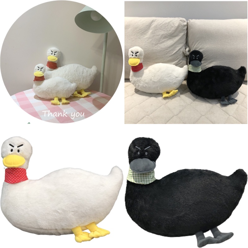 Catfan Duck Boneka Lembut Binatang Desain Kartun Menggemaskan Isian Katun Pp Cocok Untuk Anak Dan Remaja90Karakter