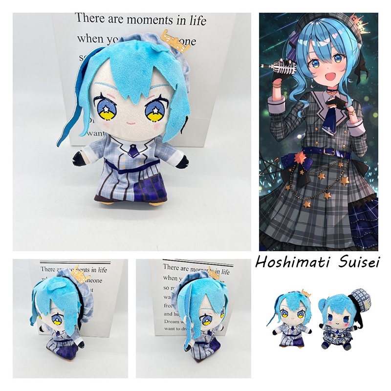 Hololive Hoshimachi Suisei Mahkota Mainan Menggemaskan Mewah Untuk Anak Dan Anak Muda Dewasa