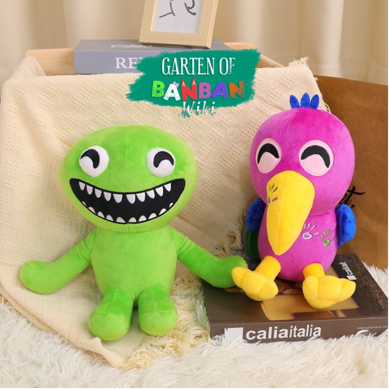 Kartun Burung Mainan Mewah Garten Of Banban Garden, Lembut Dan Cuddly, Dapat Disesuaikan, Usia 7-14, 25cm