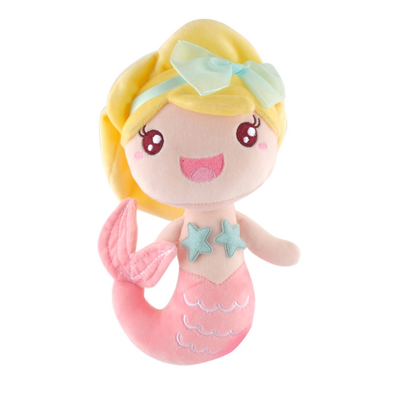 Mermaid Princess Mainan Mewah Boneka Binatang Plushie Hadiah Gadis Dekorasi Rumah