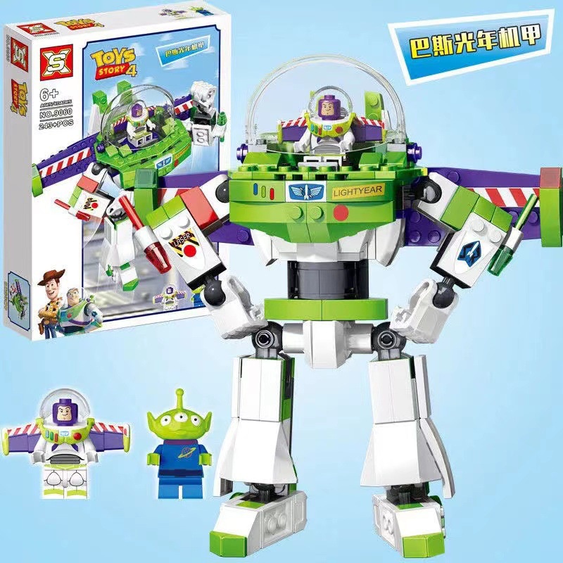 Set Konstruksi Toy Story Engaging Buzz Lightyear, 38256cm