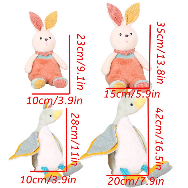 42 Cm/35 Cm/28 cm Hewan Lucu Kelinci Liar Beruang Mainan Mewah Boneka Bantal Boneka Anak Hadiah Dekorasi