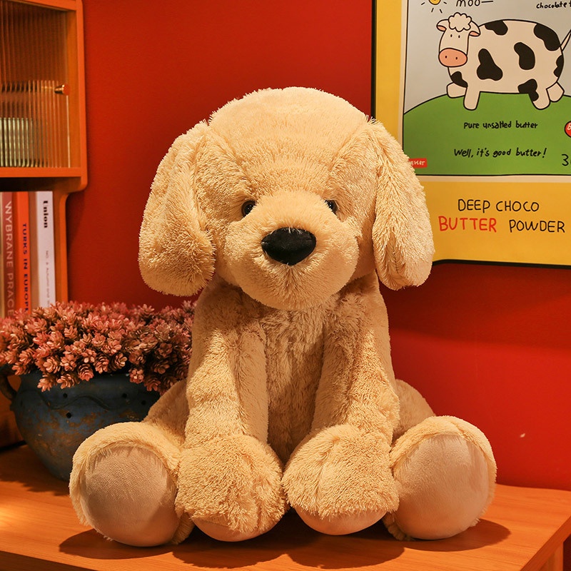 Lembut Dan Dapat Di Peluk Golden Retriever Plushie 1,58kg