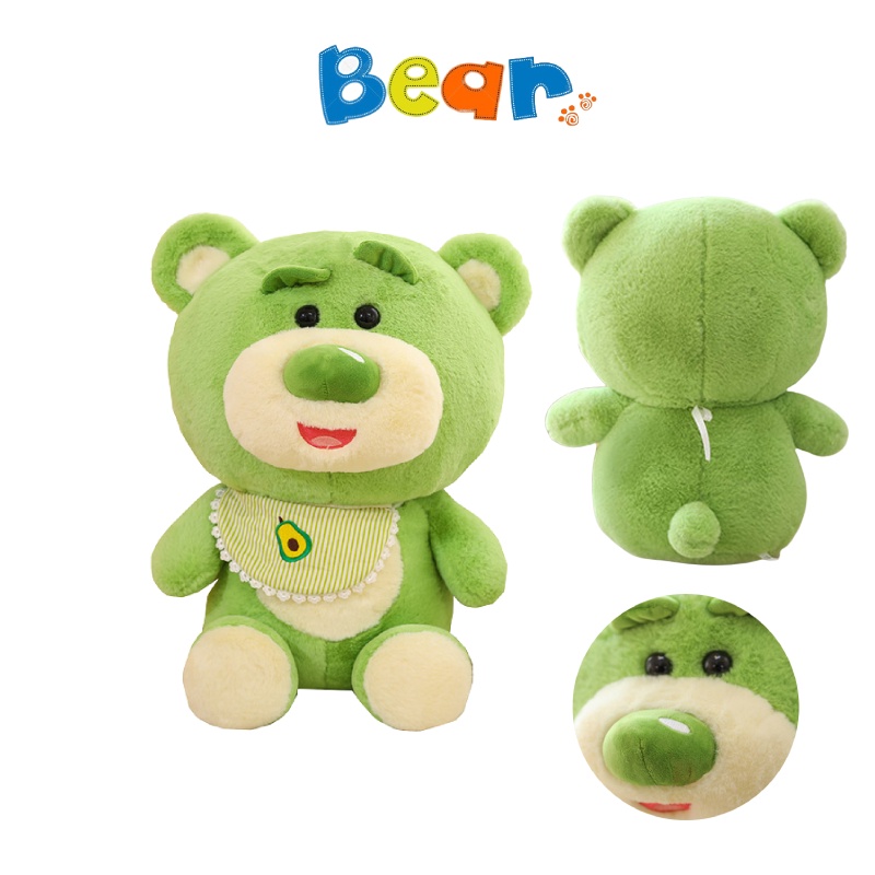 Huggable Avocado Bear Boneka Binatang Wajib Punya Untuk Anak