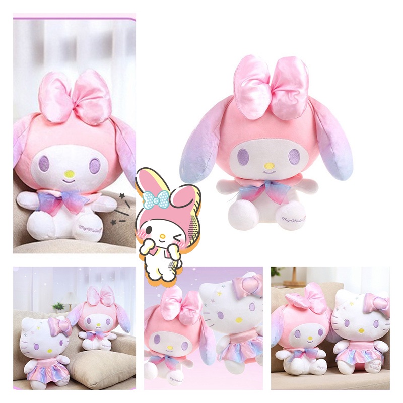 Hello Kitty Sanrio Melody Mainan Mewah Boneka Boneka Bantal Sofa Anak Hadiah Cushions