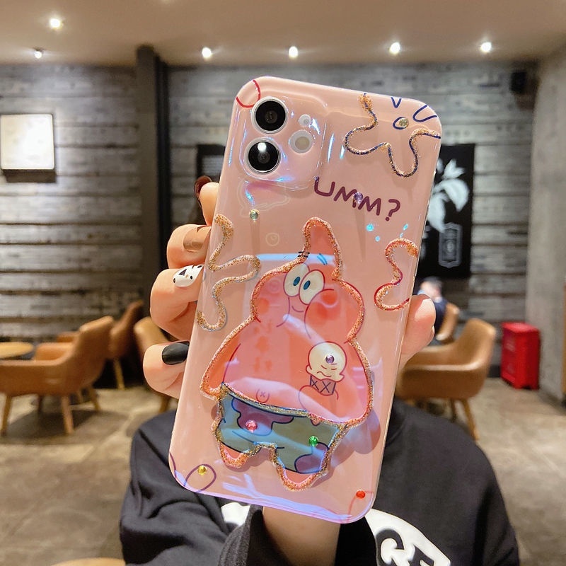 IPHONE Spons Berlian Imitasi Bayi Menjatuhkan Gel Desain Ponsel Case Kompatibel Dengan Iphone12 13 14 11 Pro Max X Xs Max Xr Ffdrc