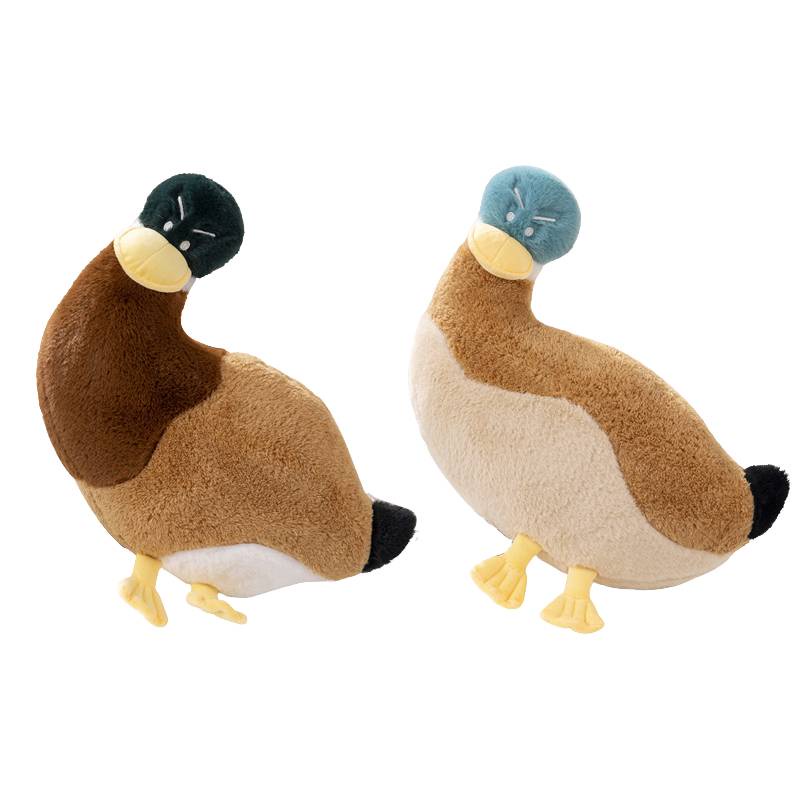 Boneka Plush Pasangan Lovely Duck Untuk Hiburan Anak