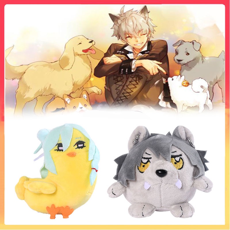 10cm Bintang Ensemble Ogami Koga Hibiki Wataru Mainan Mewah Liontin Anime Idol Boneka