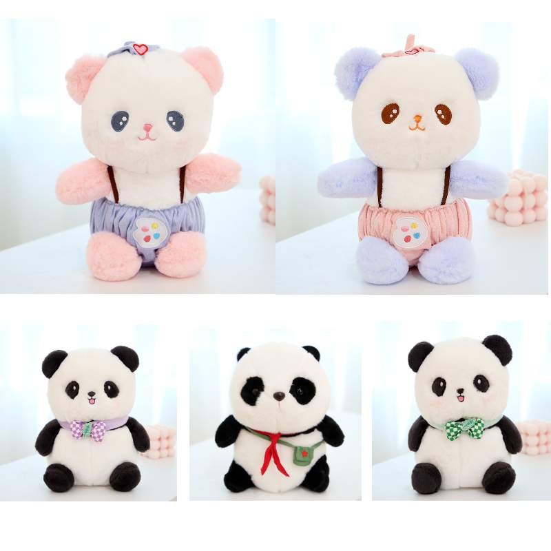 Adorable Panda Plush Toy Pillow Untuk Anak Empuk Dan Cuddly