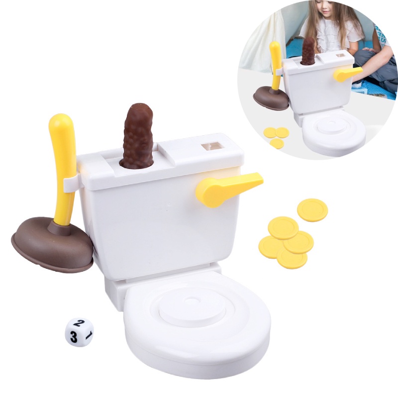 Mainan Prank Toilet Impor Jepang Dan Korea Elm/ 707-101, Barang Novelty Untuk Anak