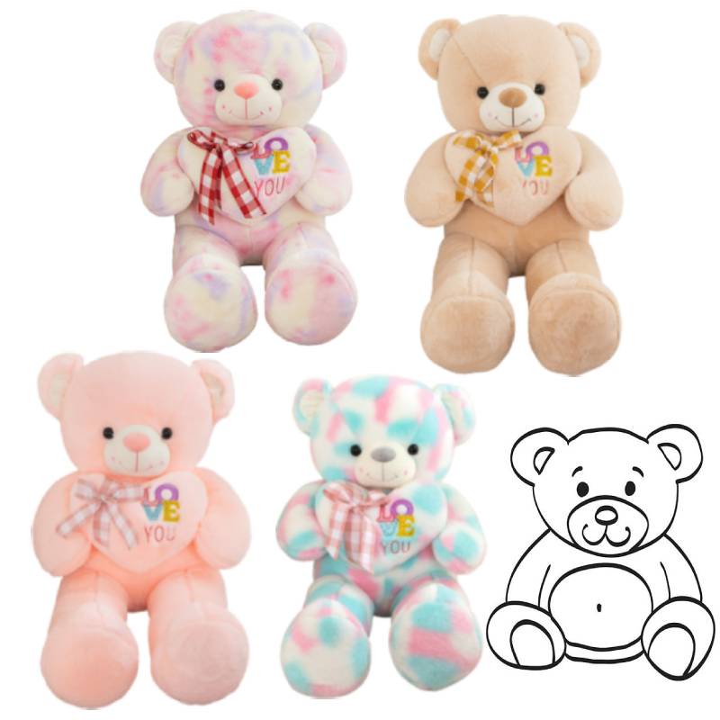 Supplier Mainan Boneka Beruang Plush Besar Dengan Sweater