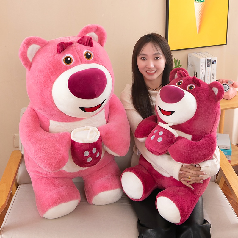 Bantal Strawberry Bear Manis Dan Imut Untuk Semua Usia