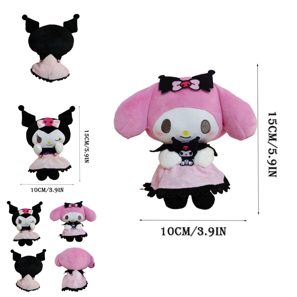 Anak-anak Cinta Sanrio Kuromi My Melody Mainan Mewah Boneka Boneka Hadiah Ulang Tahun