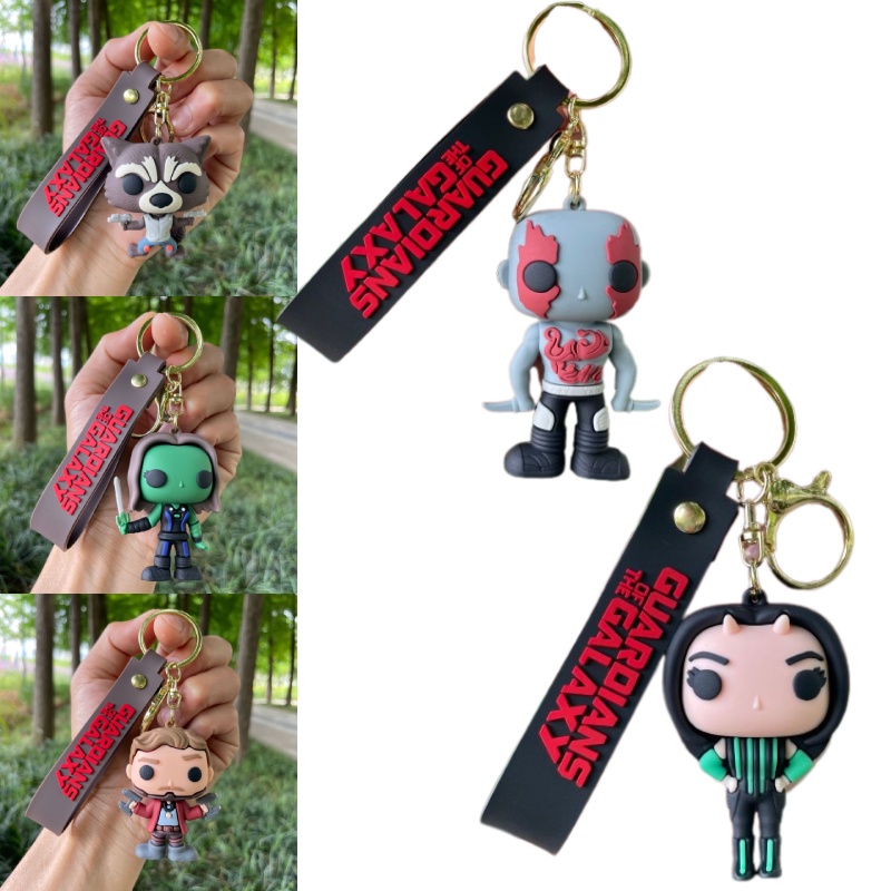 Yp429 Gantungan Kunci Galaxy Guardians Keren Key Ring Pendant Souvenir Hadiah