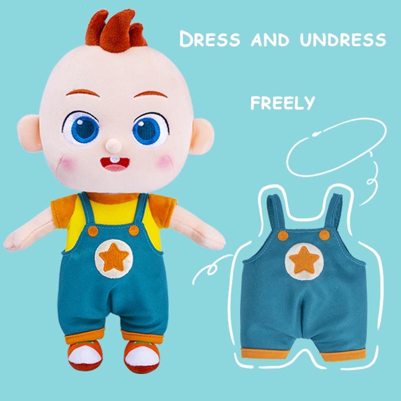 60cm/50cm/35cm Super JOJO Plush Doll Bayi Bus Kartun Plushie Lucu Mainan Lempar Bantal Hadiah Anak