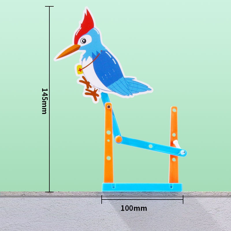 Percobaan Sains Woodpecker Mainan Interaktif Mainan Edukasi Fisika Anak Anak