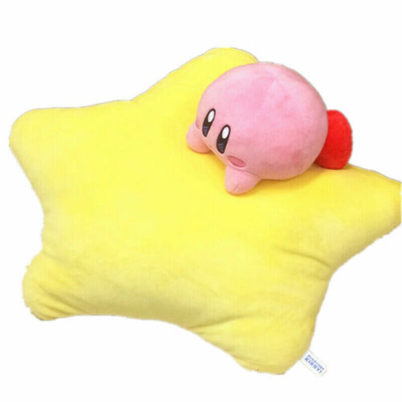 Boneka Plush Kirby Terinspirasi Anime Untuk Penggemar Segala Usia 28x18cm