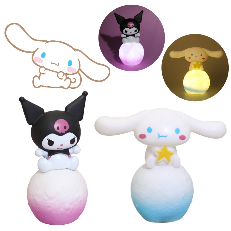 Lampu Hias Gel Tape Sanrio Cinnamoroll Dan Kuromi Untuk Rumah Dan Kue