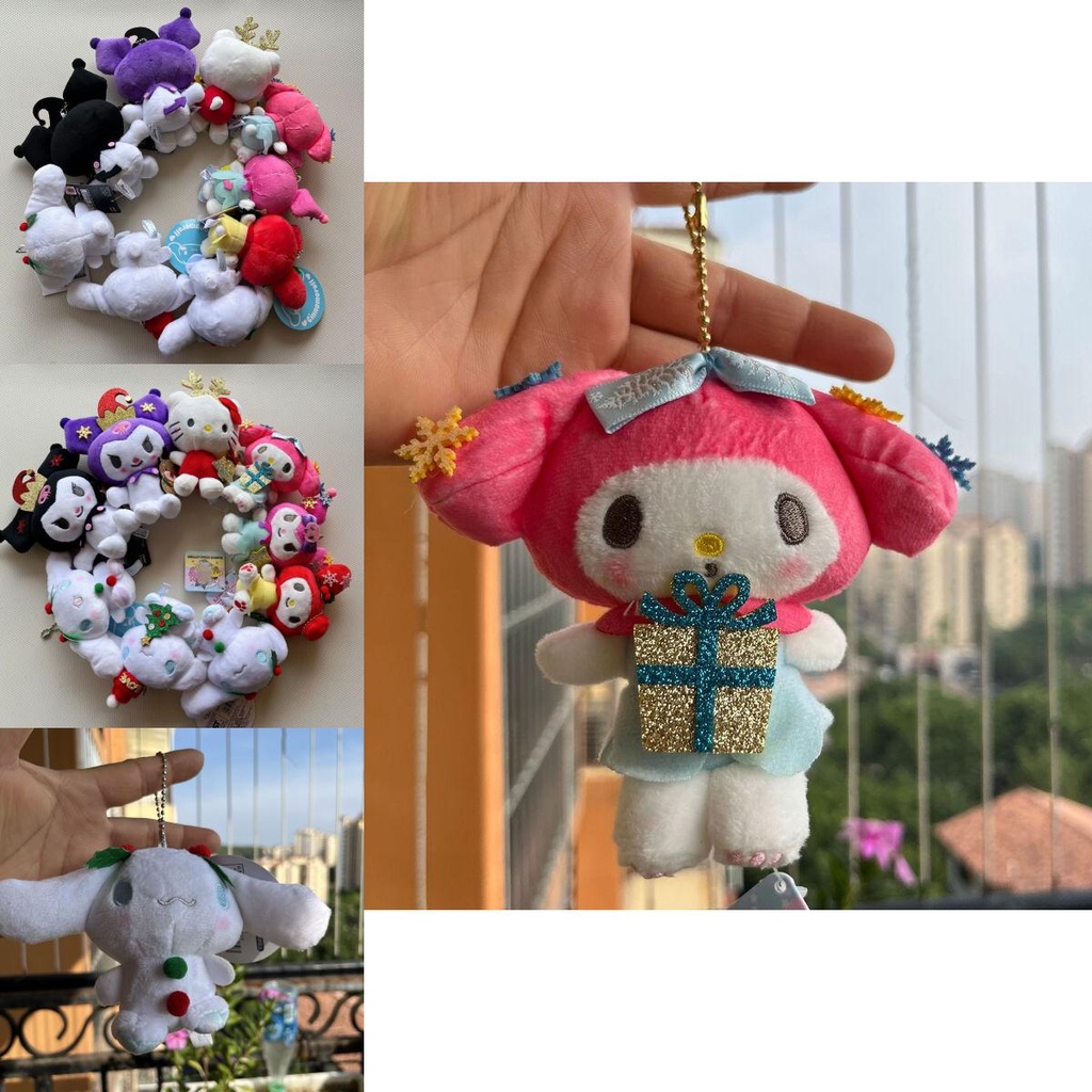 High Quality Kuromi Cinamonroll My Melody Keyring Mainan Mewah