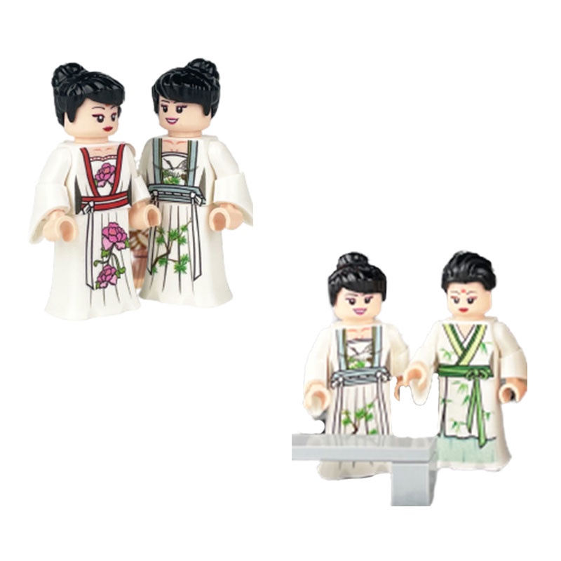 Baju Adat China Hanfu Dan Han Clothing Inspired Building Blocks