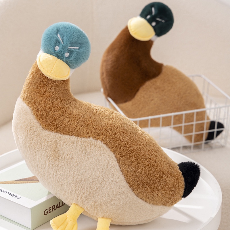 Boneka Plush Pasangan Lovely Duck Untuk Hiburan Anak