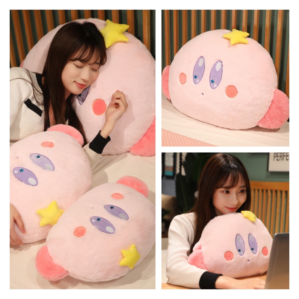 Switch Game Kirby Peripheral Star Kirby Plush Pillow Desain Kartun, Lembut Dan Dapat Dipeluk