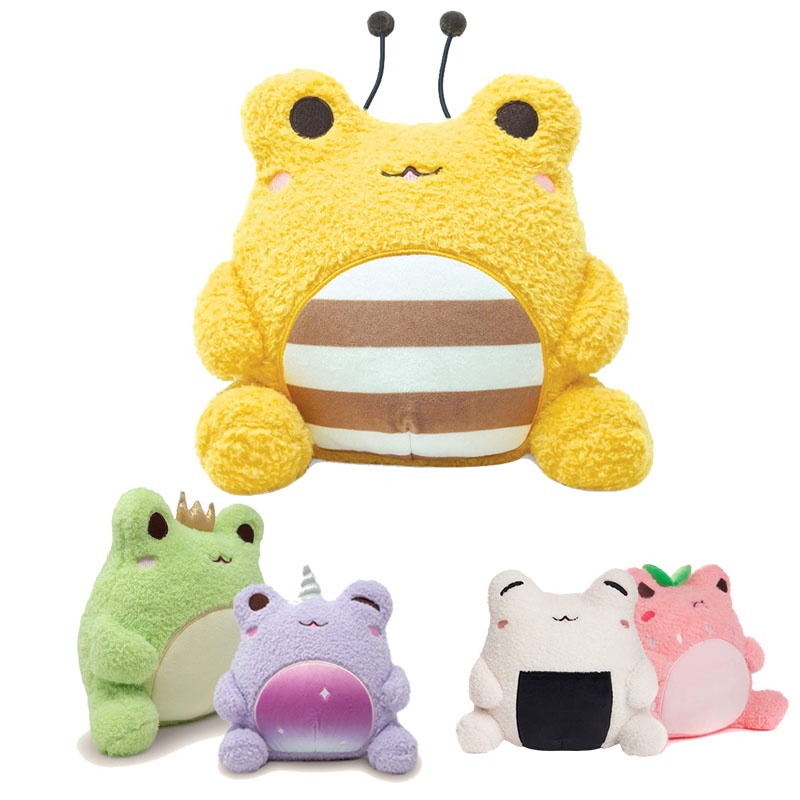 Adorable Frog, Bee, Unicorn, Strawberry Stuffed Animal, Hadiah Anak Sempurna