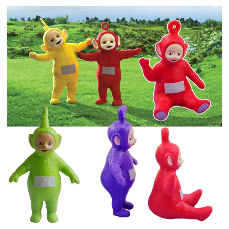 Figure Teletubbies Lucu Dan Warna Warni Bagus Untuk Pajangan Atau Main