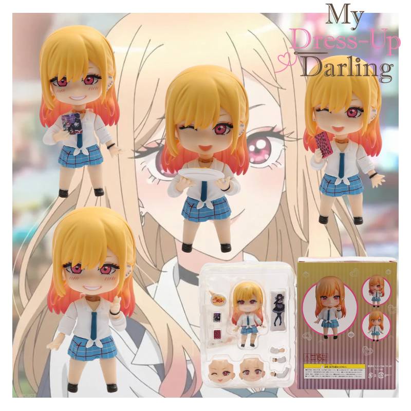 Up Dress My Darling Marin Kitagawa DIY Action Figure Boneka Desktop Model Ornamen