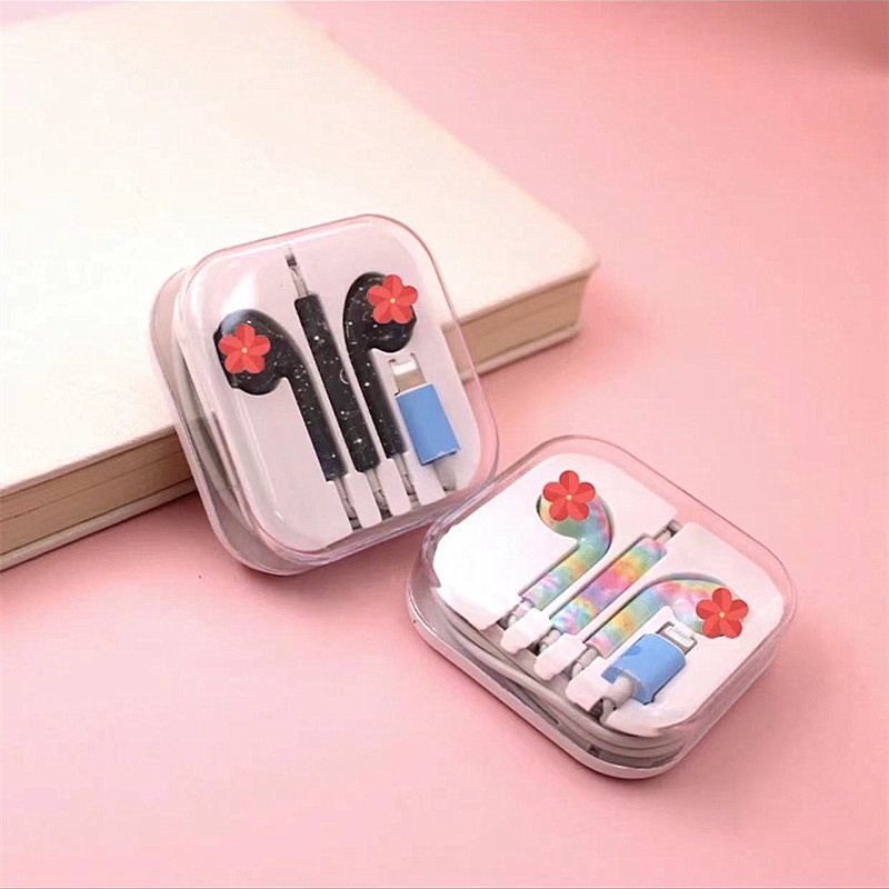 Earphone Kabel Pop-Up Bluetooth 8pin Dicat Earbud Headset Musik Stereo