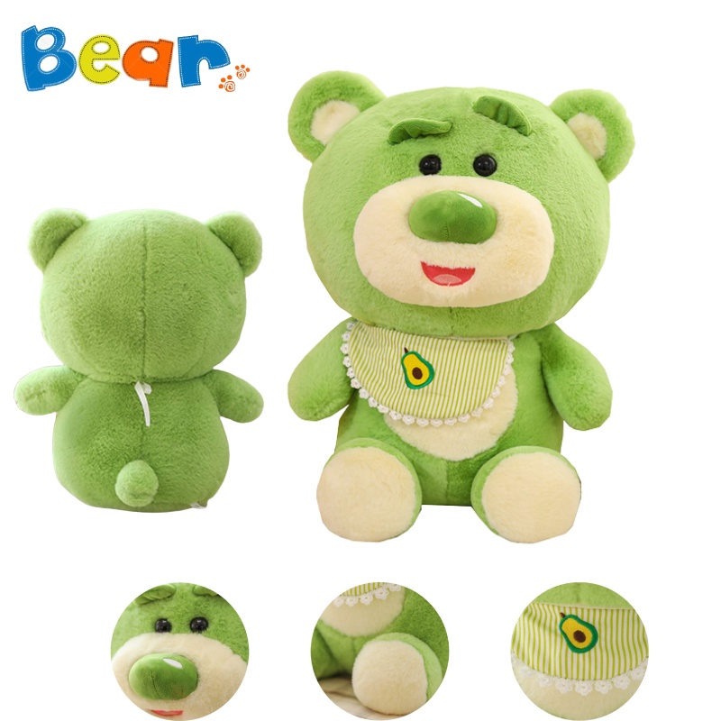 Huggable Avocado Bear Boneka Binatang Wajib Punya Untuk Anak