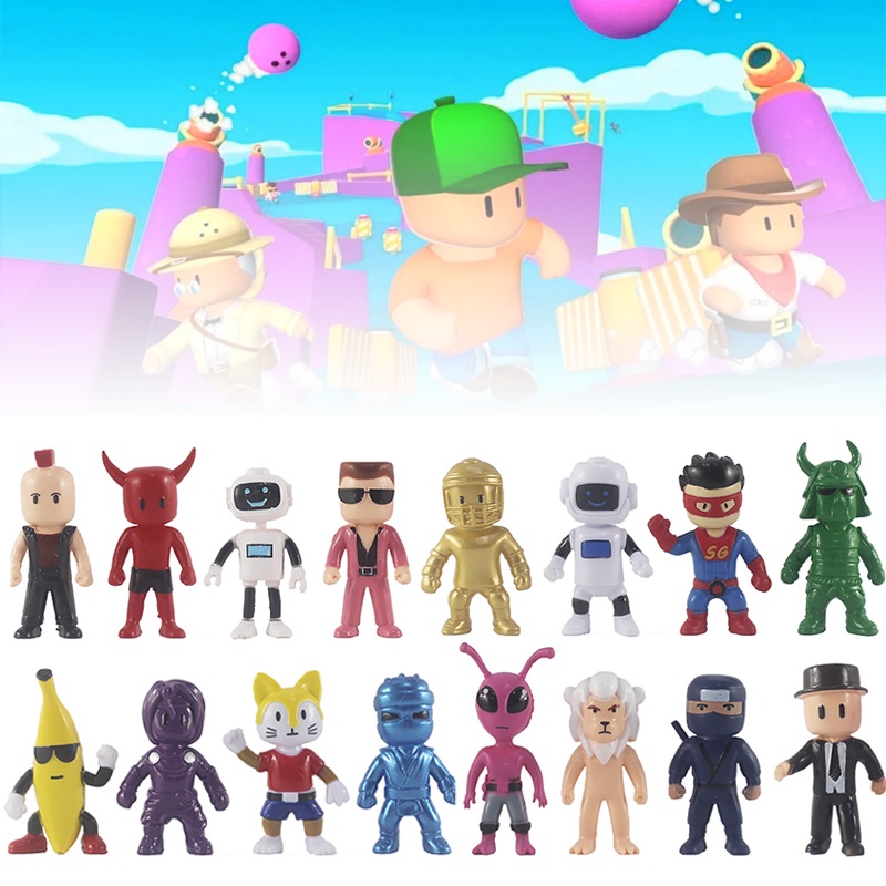 Boneka Ged Stumbling 8varian Patung Topple-over