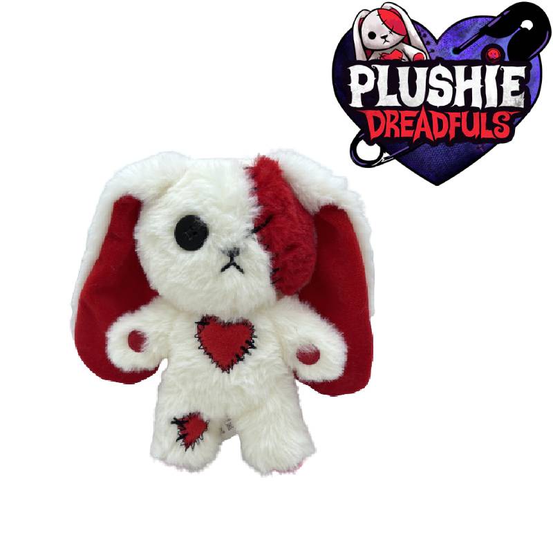 Collectible Dreadfuls Love Zombie Bunny Plush Doll Short Furry White Fabric Dan Pp Katun Isi 1813cm/7.15.1in