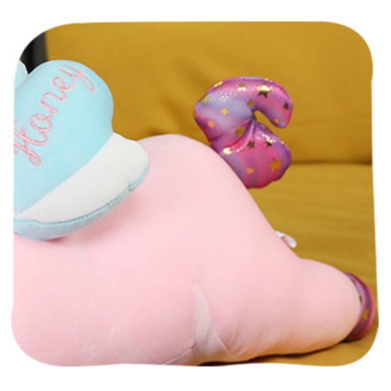 Unicorn Plush Animal Stuffed Doll Mainan Tidur Hadiah Ulang Tahun Anak