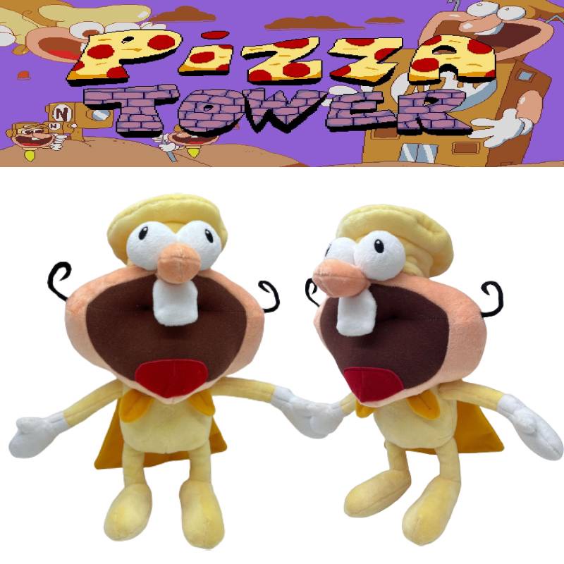 Boneka Plush Menara Pizza Pengisian Katun Pp Berkualitas Tinggi