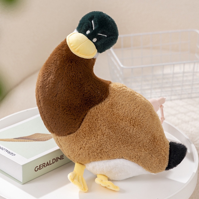 Boneka Plush Pasangan Lovely Duck Untuk Hiburan Anak