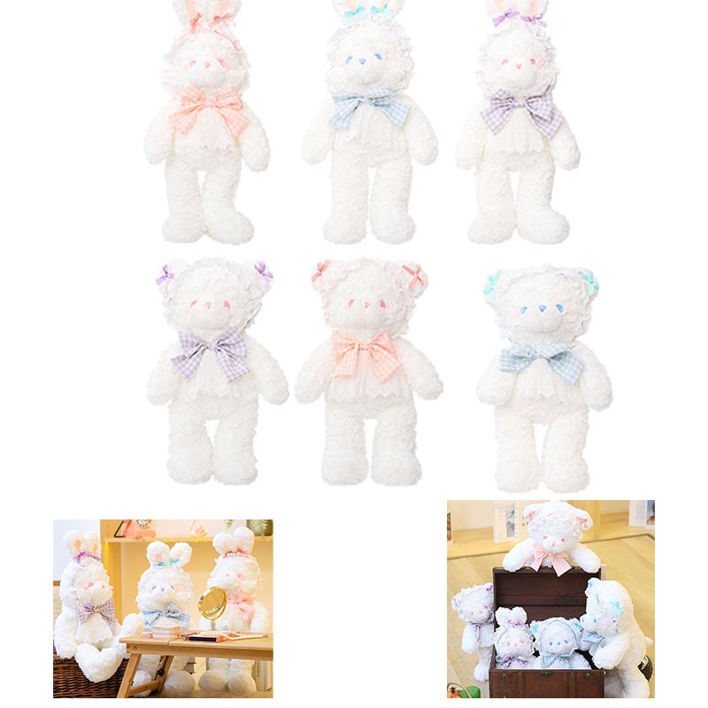 Boneka Bantal Boneka Kelinci Menggemaskan Cocok Untuk Dekorasi Rumah Dan Waktu Bermain